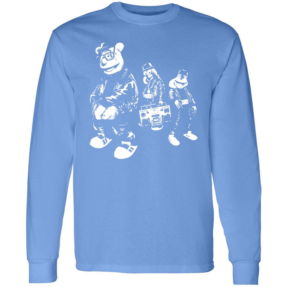 Long Sleeve T-Shirt - WFJQ81JY - Carolina Blue - 12