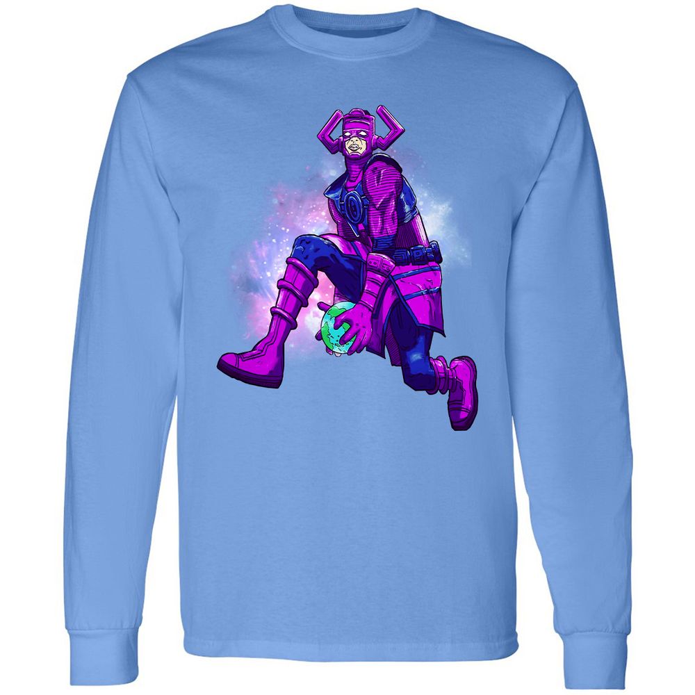 Long Sleeve T-Shirt - A6LGWJ19 - Carolina Blue - 12