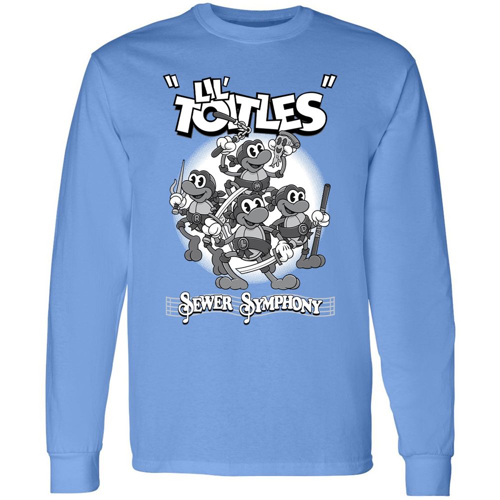 Long Sleeve T-Shirt - 7ZAPM49Y - Carolina Blue - 12