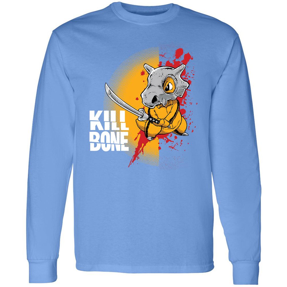 Long Sleeve T-Shirt - JE327H7V - Carolina Blue - 12