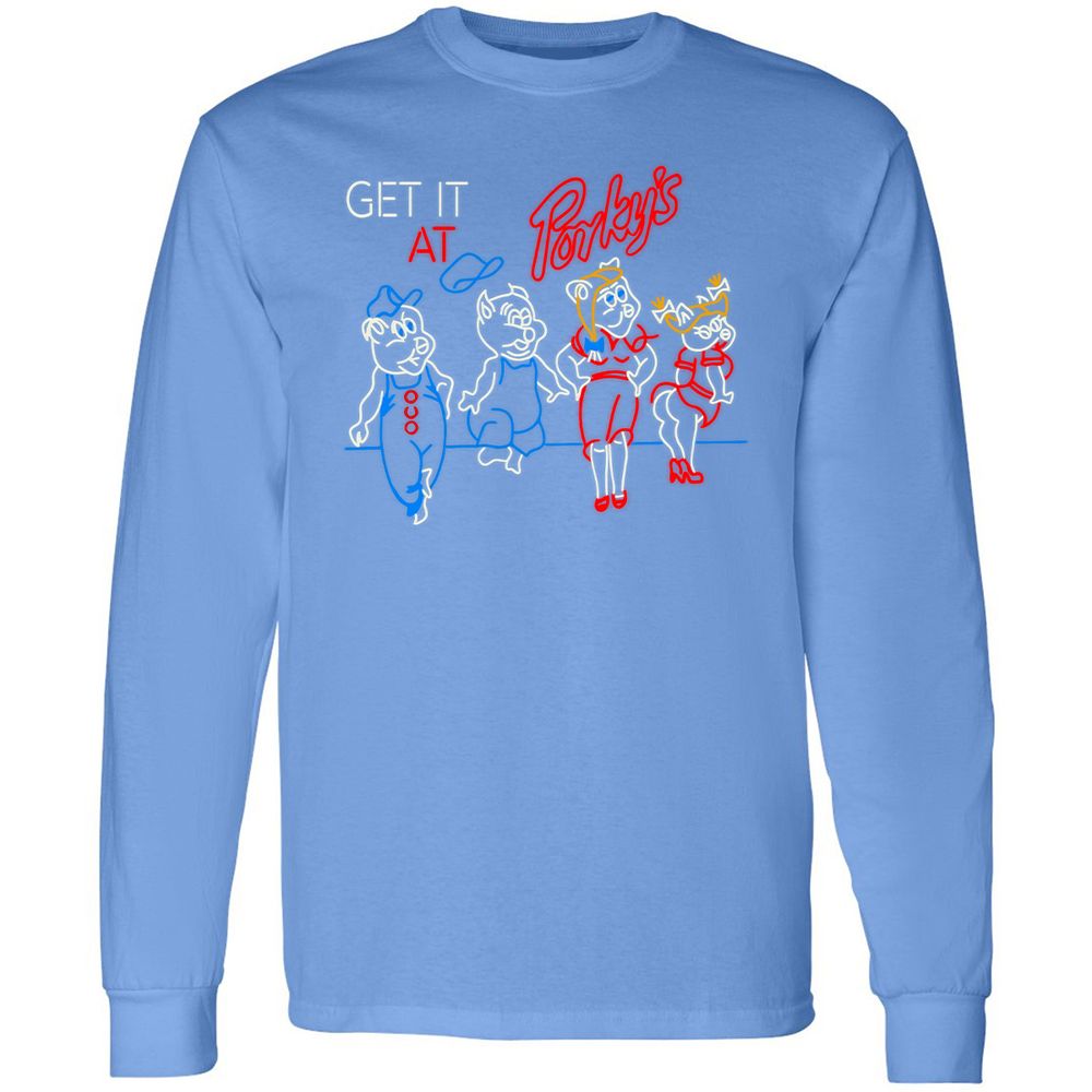 Long Sleeve T-Shirt - U4U141LD - Carolina Blue - 12