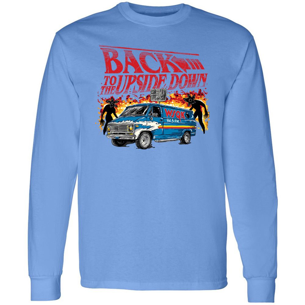 Long Sleeve T-Shirt - 3JUQEYDK - Carolina Blue - 12