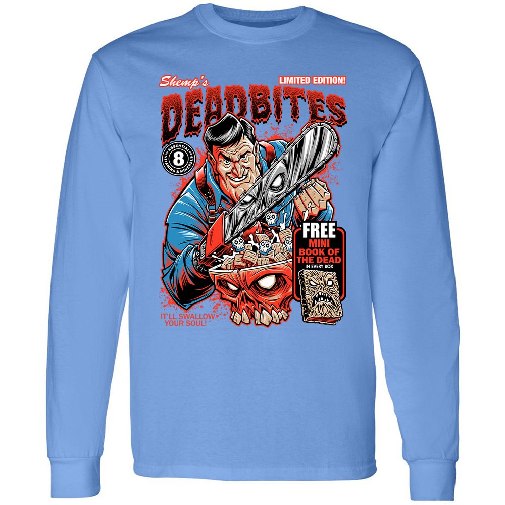 Long Sleeve T-Shirt - 1PSD3AKW - Carolina Blue - 12
