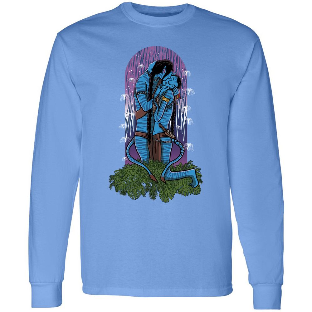 Long Sleeve T-Shirt - F459FEND - Carolina Blue - 12