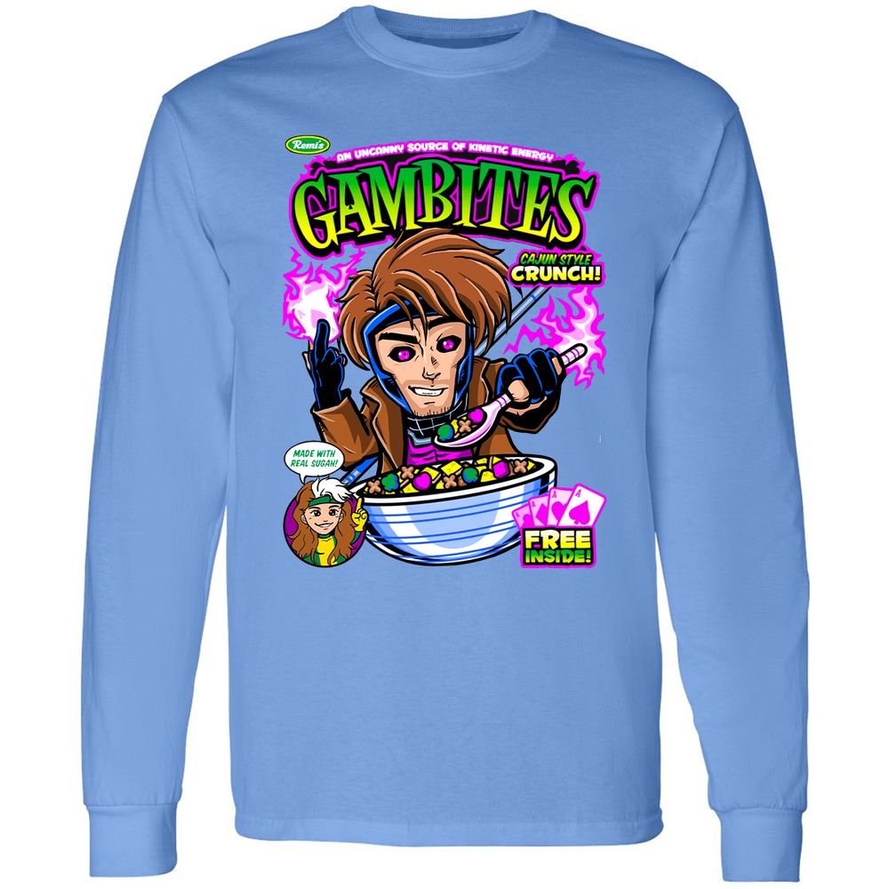 Long Sleeve T-Shirt - DSWTGZ9P - Carolina Blue - 12