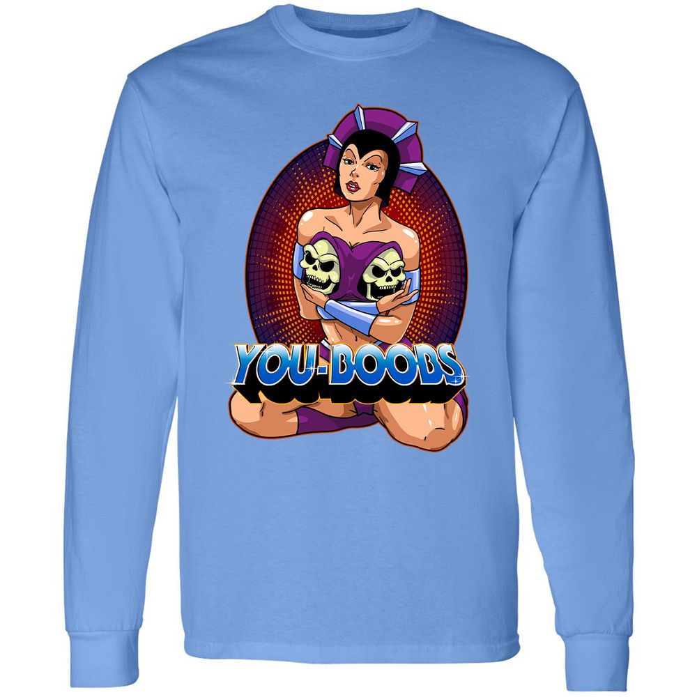 Long Sleeve T-Shirt - 574WN5JR - Carolina Blue - 12