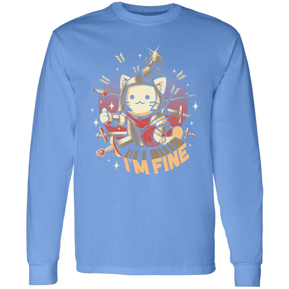 Long Sleeve T-Shirt - 9DHT8T47 - Carolina Blue - 12