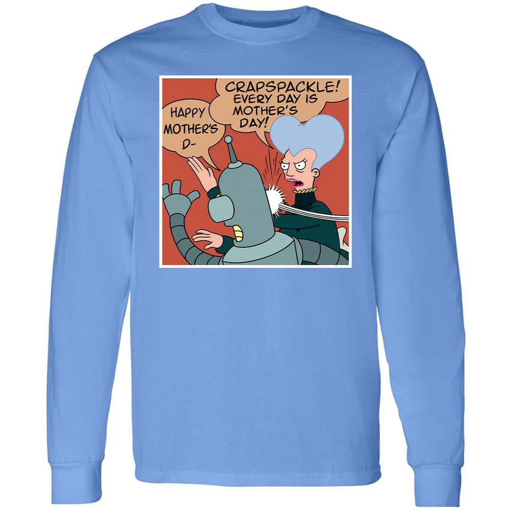 Long Sleeve T-Shirt - 3YC1DFGN - Carolina Blue - 12