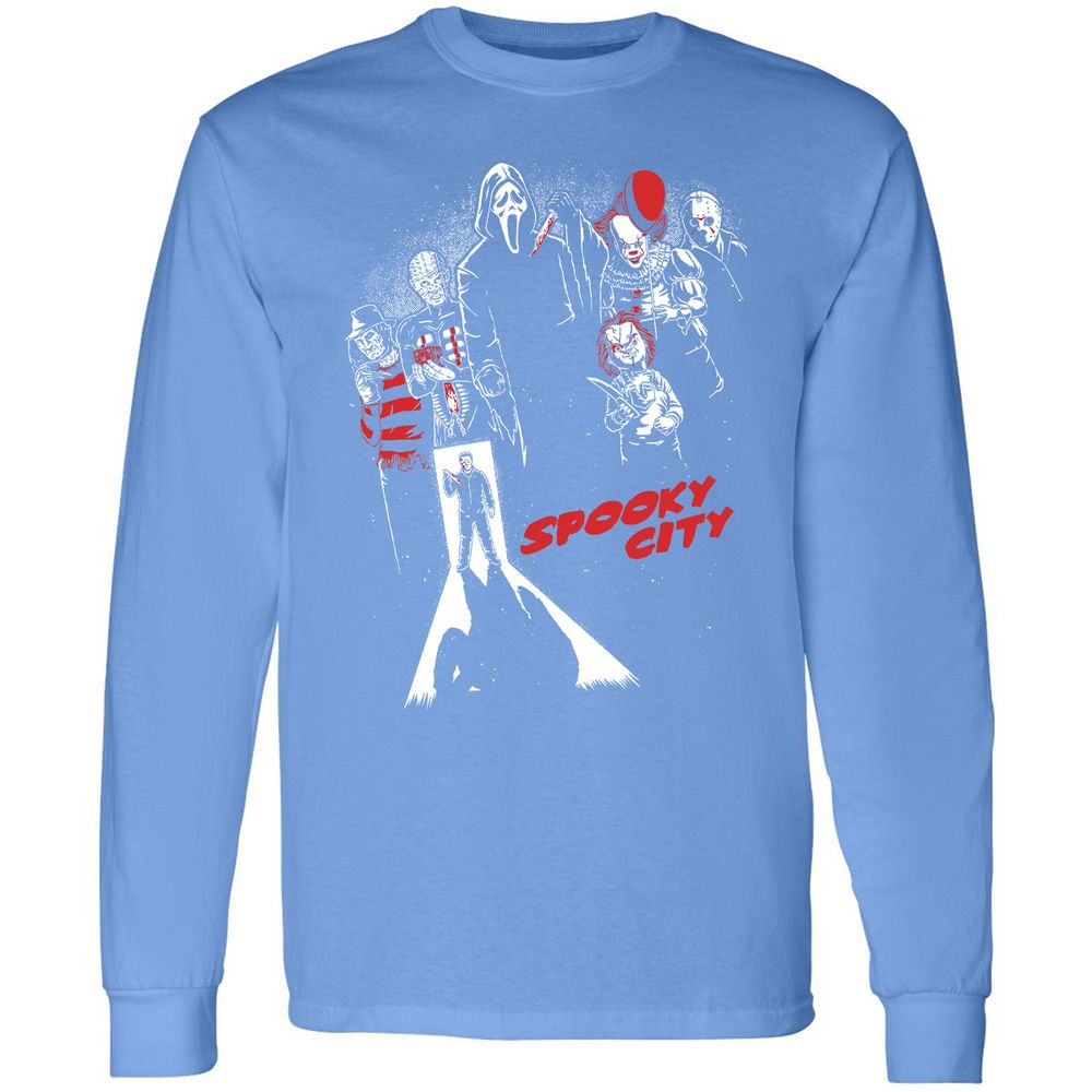 Long Sleeve T-Shirt - PBSVUP7C - Carolina Blue - 12