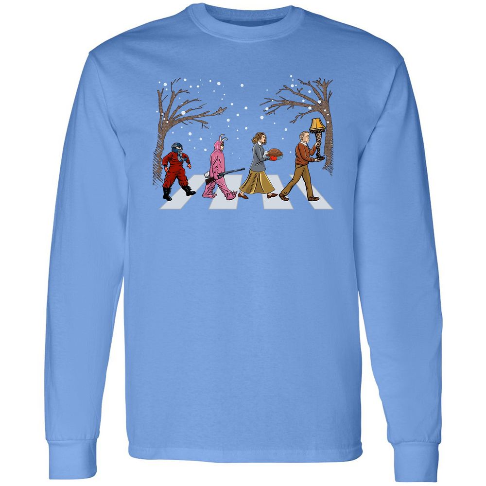 Long Sleeve T-Shirt - V4J58W4D - Carolina Blue - 12