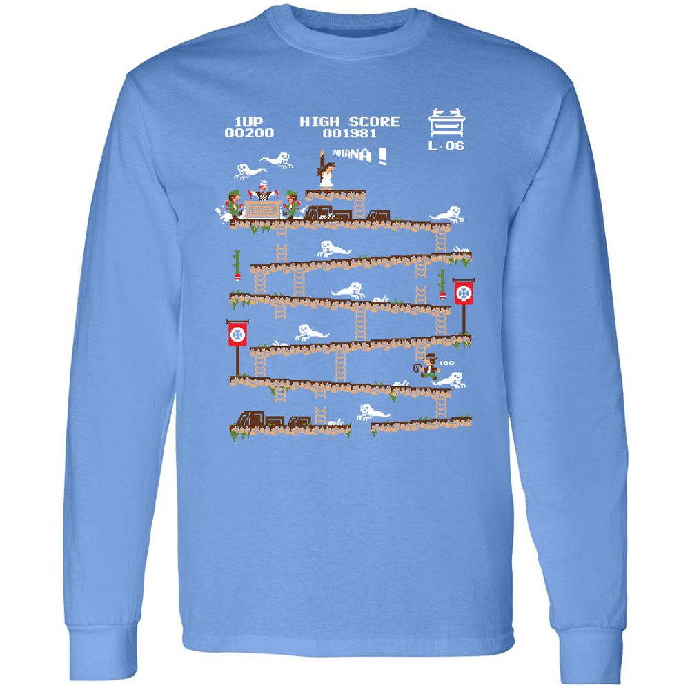 Long Sleeve T-Shirt - P38APMCR - Carolina Blue - 12