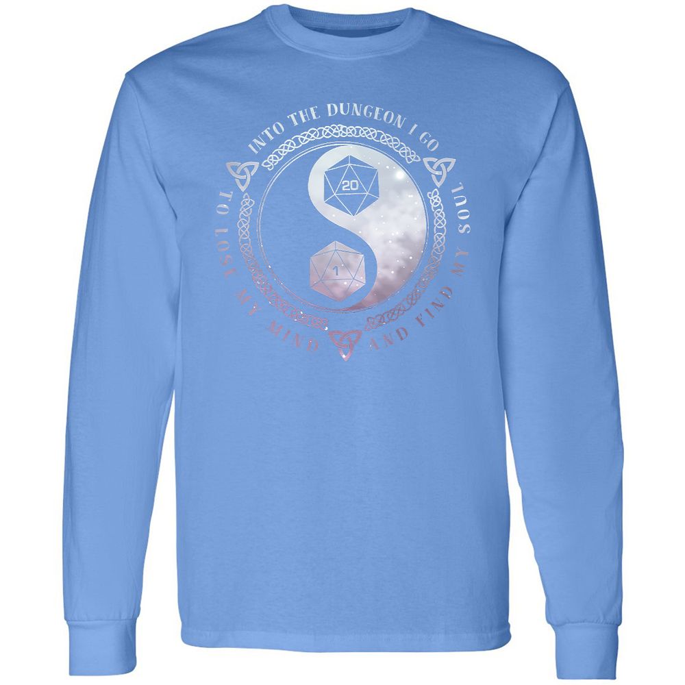 Long Sleeve T-Shirt - F8JC95E4 - Carolina Blue - 12