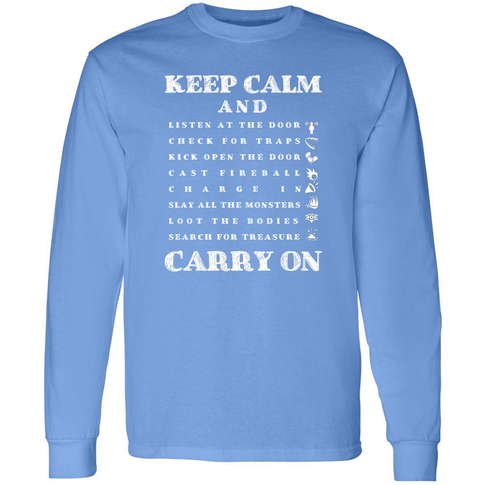 Long Sleeve T-Shirt - 2HH7PA19 - Carolina Blue - 12