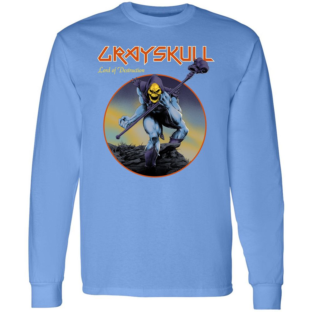 Long Sleeve T-Shirt - ZSJRW2TC - Carolina Blue - 12