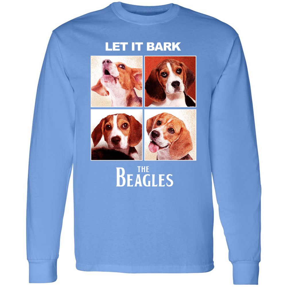 Long Sleeve T-Shirt - FEYPU8GL - Carolina Blue - 12