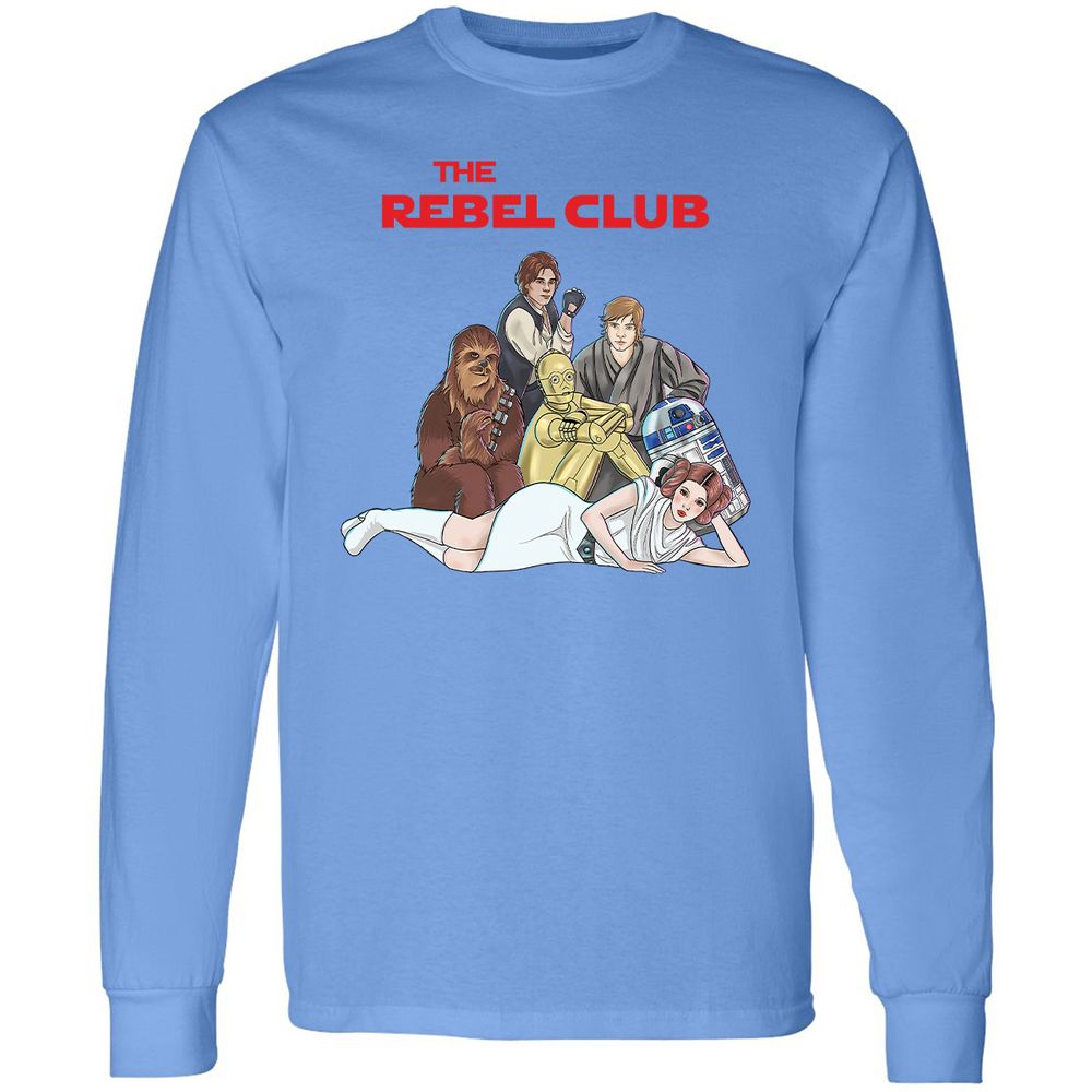 Long Sleeve T-Shirt - EVCZ7MA4 - Carolina Blue - 12