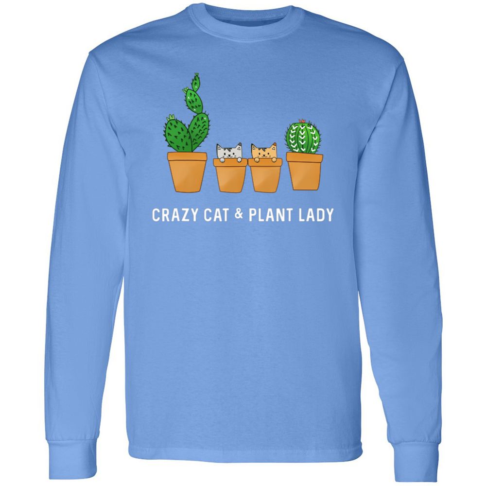 Long Sleeve T-Shirt - GZAE2ZJ5 - Carolina Blue - 12