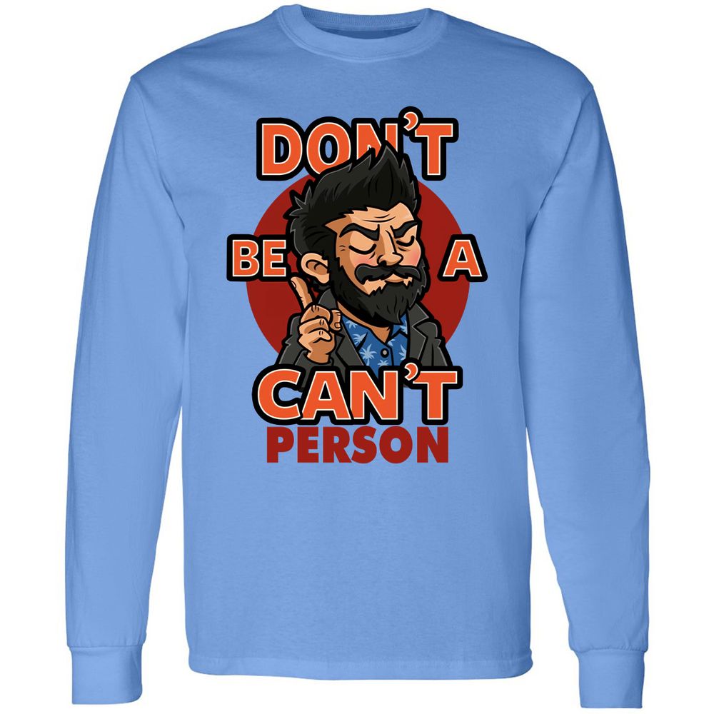 Long Sleeve T-Shirt - Q5VWLG6J - Carolina Blue - 12
