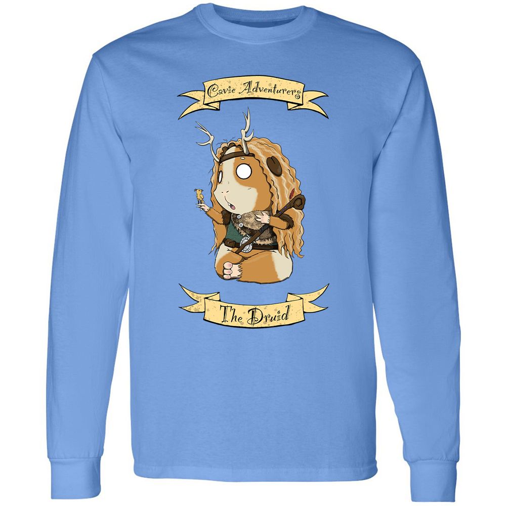 Long Sleeve T-Shirt - G4QG2K9D - Carolina Blue - 12