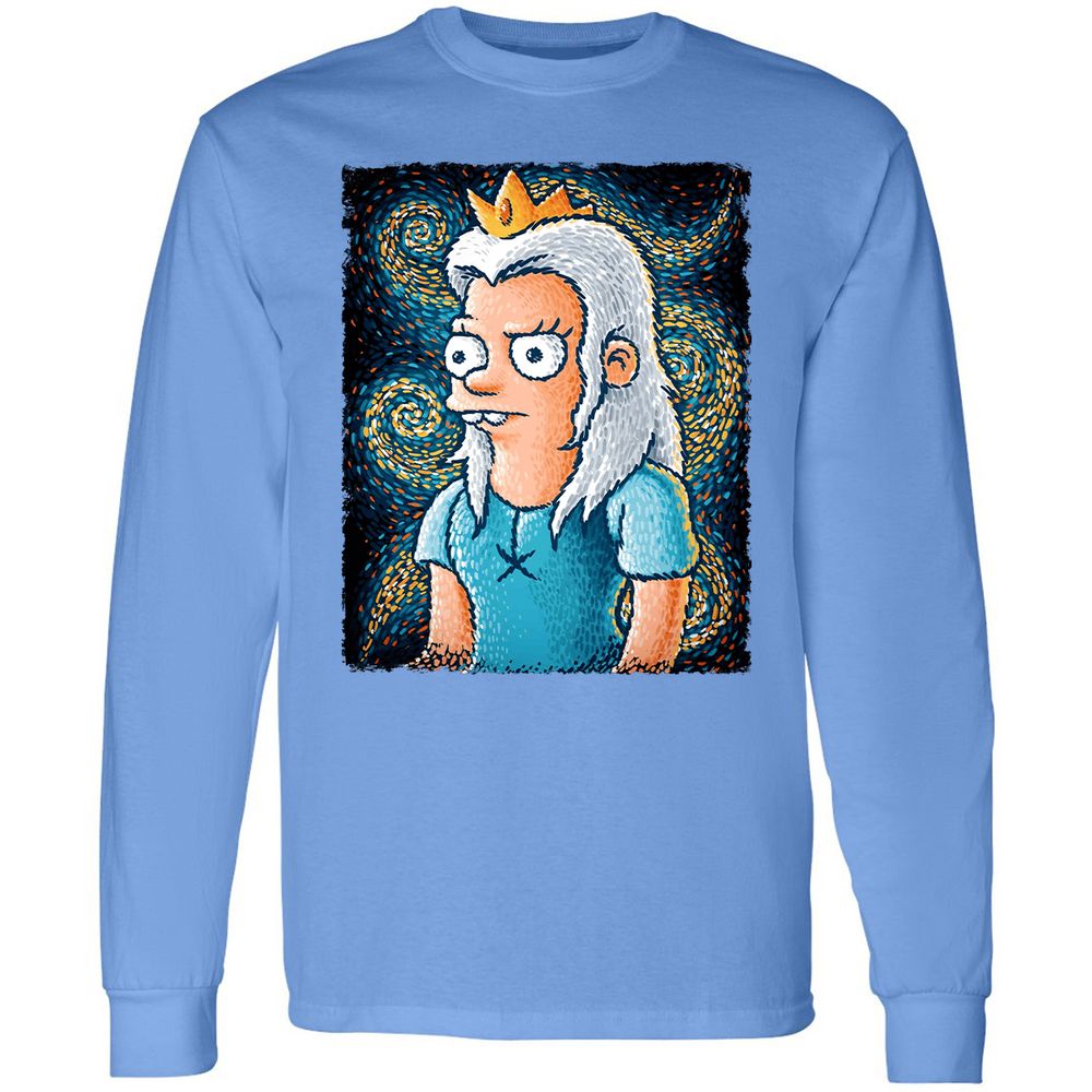 Long Sleeve T-Shirt - RHXNVB3C - Carolina Blue - 12