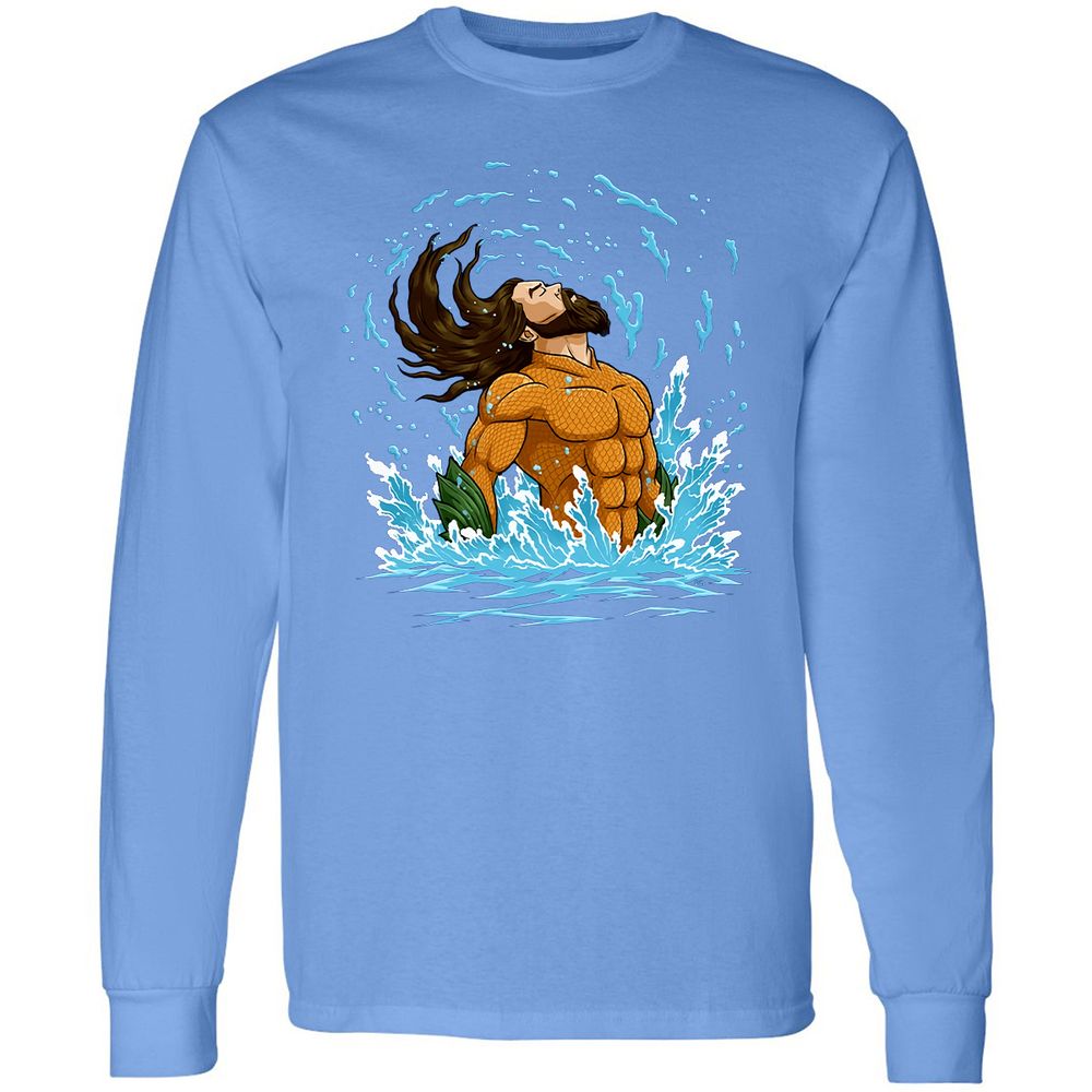 Long Sleeve T-Shirt - 5SEGJJNT - Carolina Blue - 12