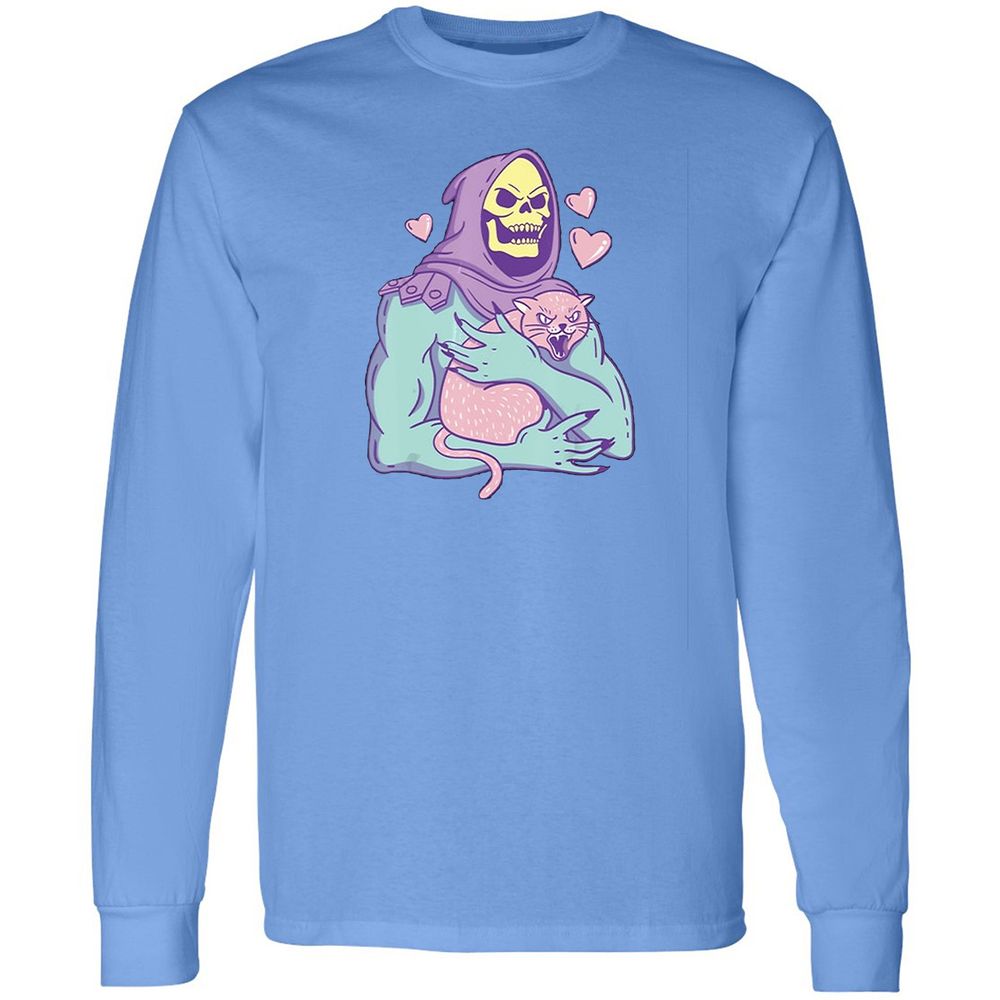 Long Sleeve T-Shirt - M6N3KFMJ - Carolina Blue - 12