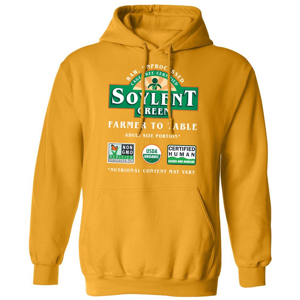 Classic Unisex Hoodie - LMN3ND96 - Gold - 12