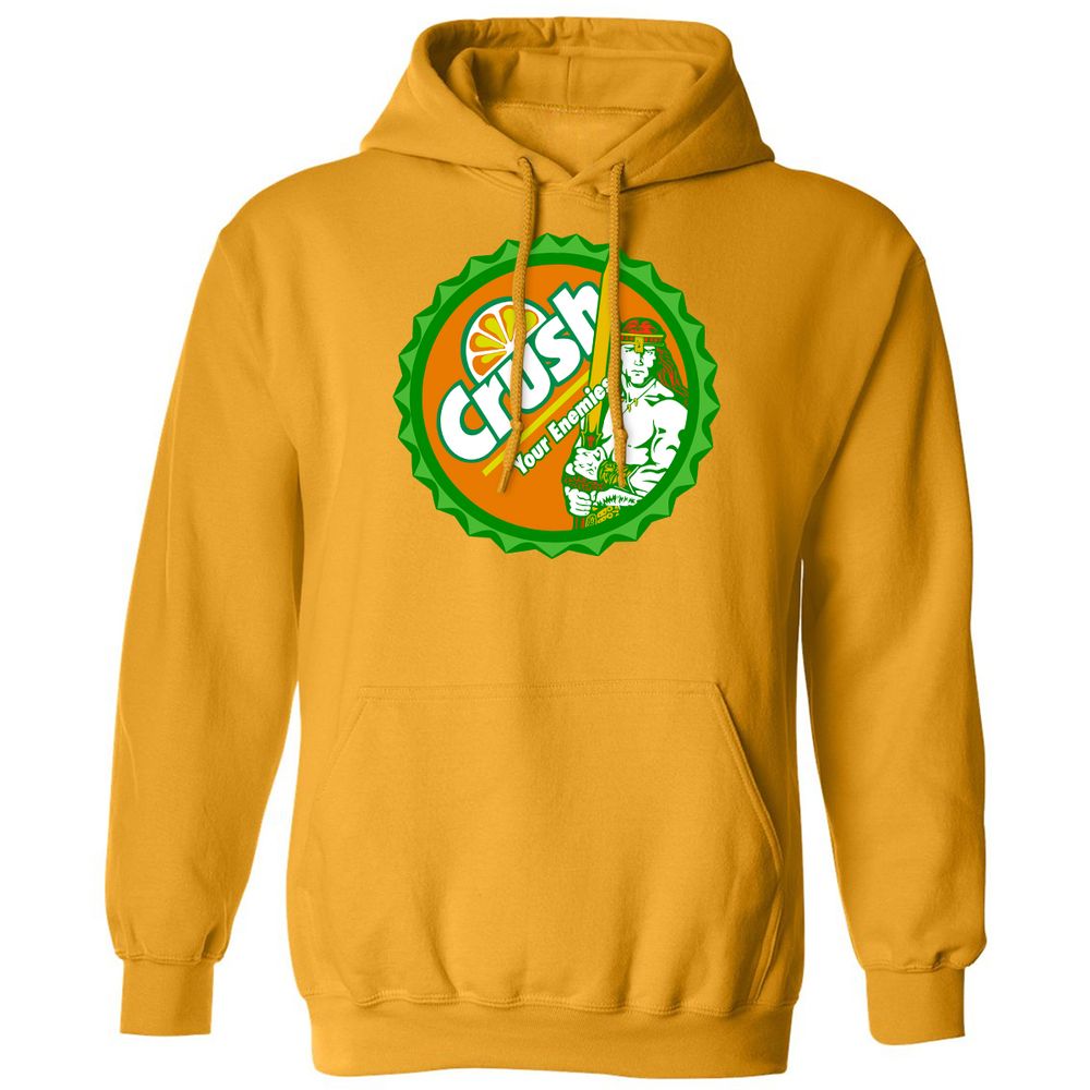 Classic Unisex Hoodie - 93Z5RSB3 - Gold - 12