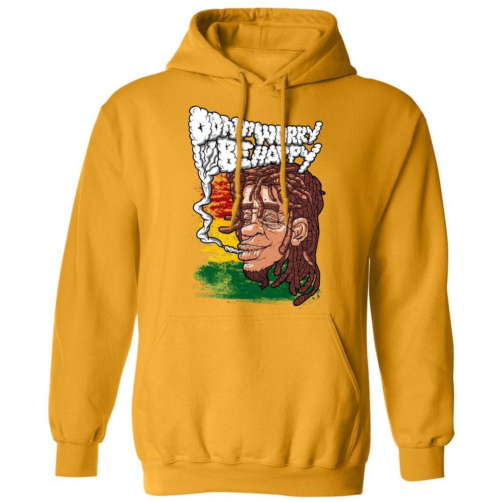 Classic Unisex Hoodie - LEDH7CUW - Gold - 12