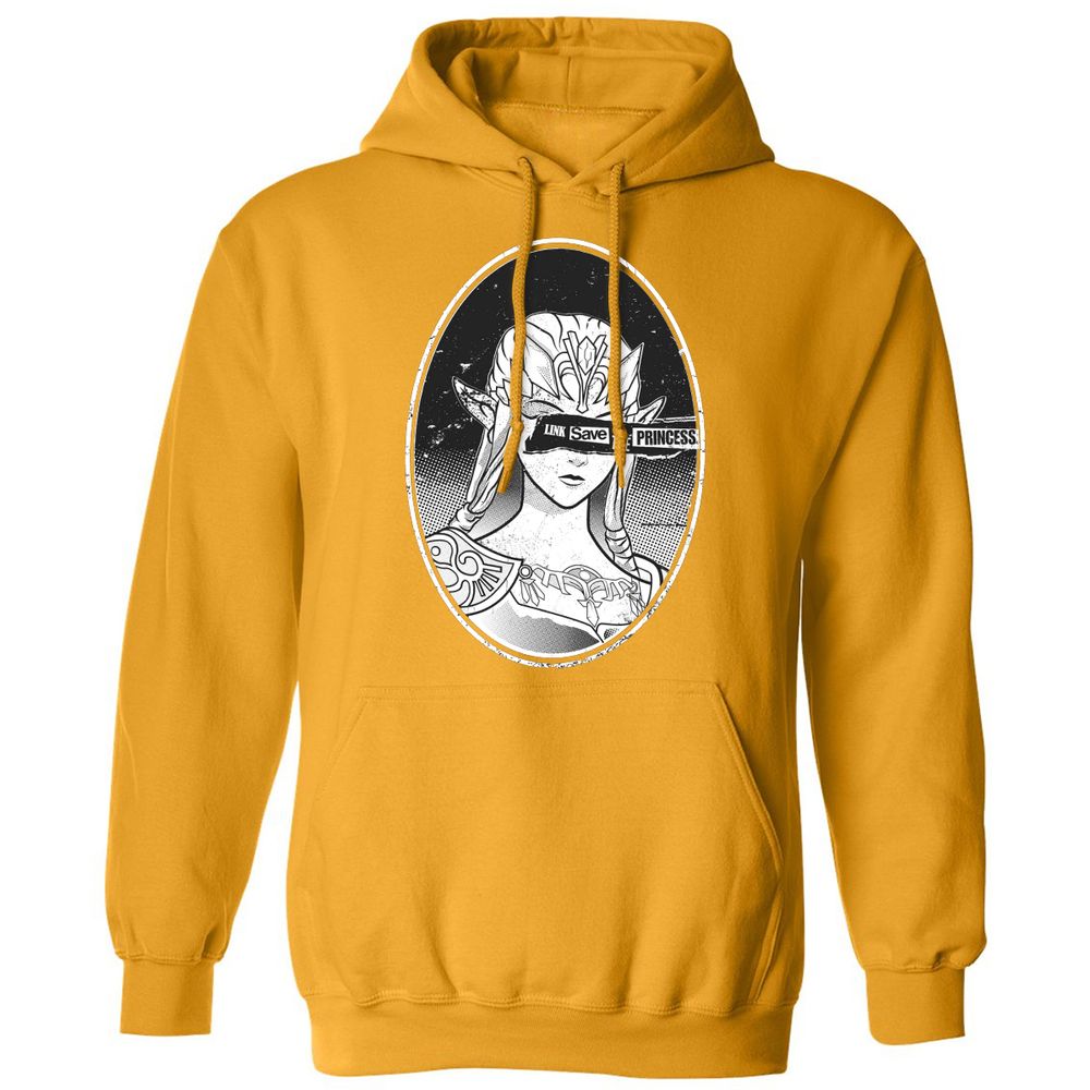 Classic Unisex Hoodie - CLVH5JKL - Gold - 12