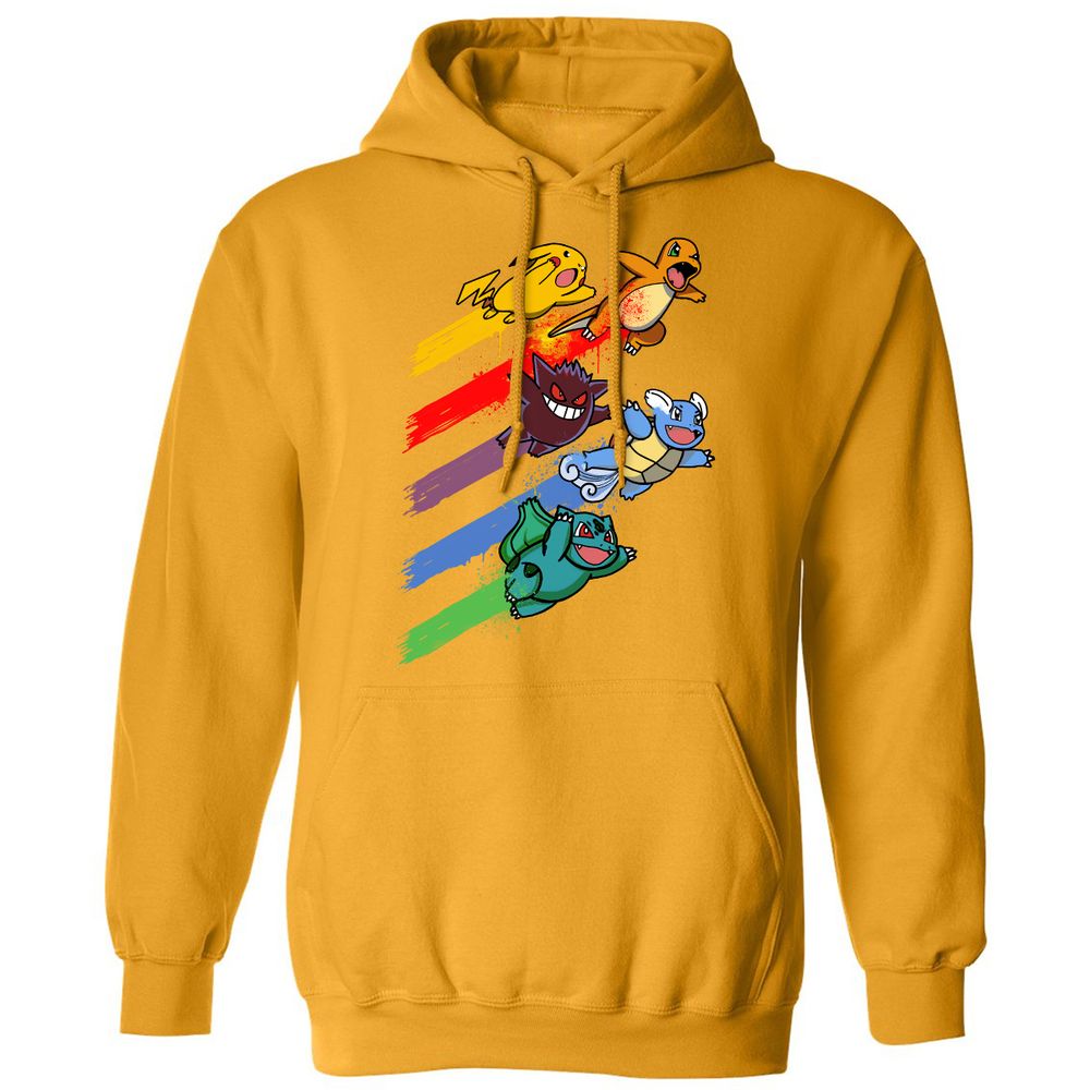 Classic Unisex Hoodie - TS6PFD4B - Gold - 12