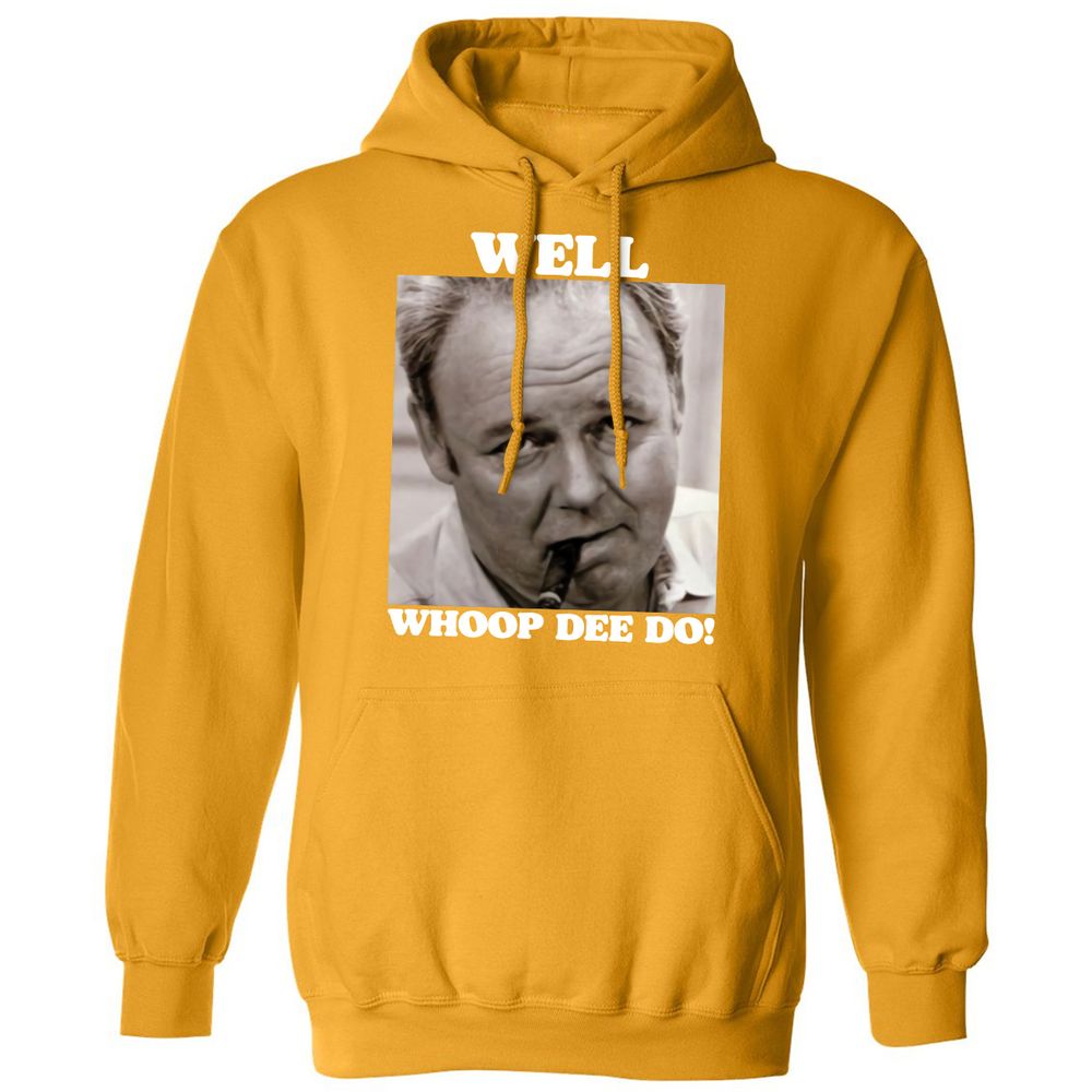 Funny 70s Tv Quote Whoop Dee Do - Gold - 12