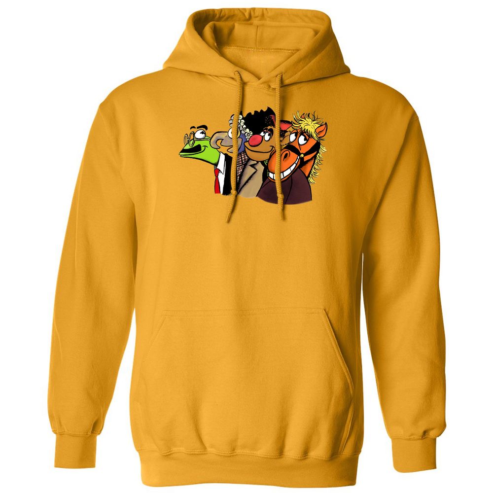 Classic Unisex Hoodie - 6E7BQ32K - Gold - 12