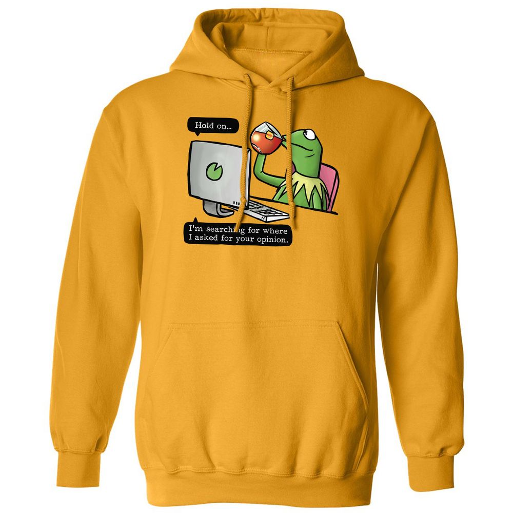 Classic Unisex Hoodie - JZSPNJ95 - Gold - 12