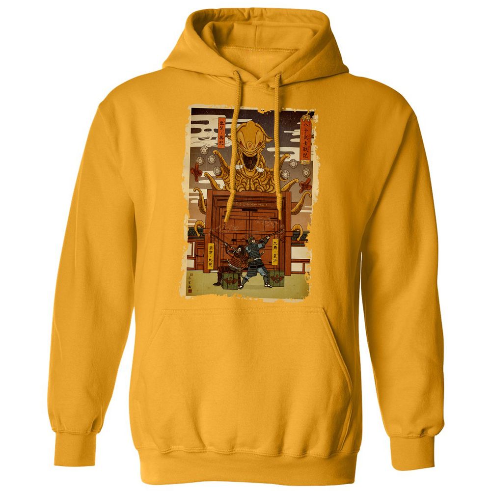 Classic Unisex Hoodie - H8DP4MQD - Gold - 12