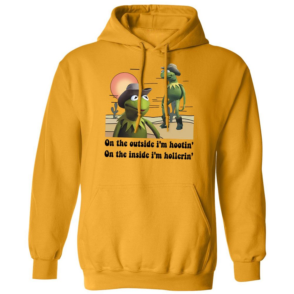 Classic Unisex Hoodie - 595SGW4G - Gold - 12