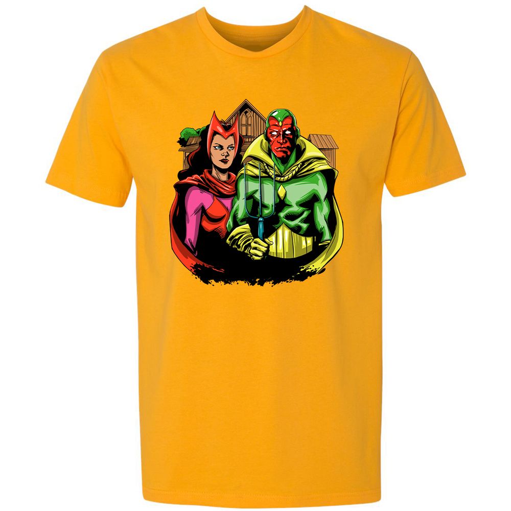 Premium Unisex T-Shirt - NGN9FT3A - Gold - 12