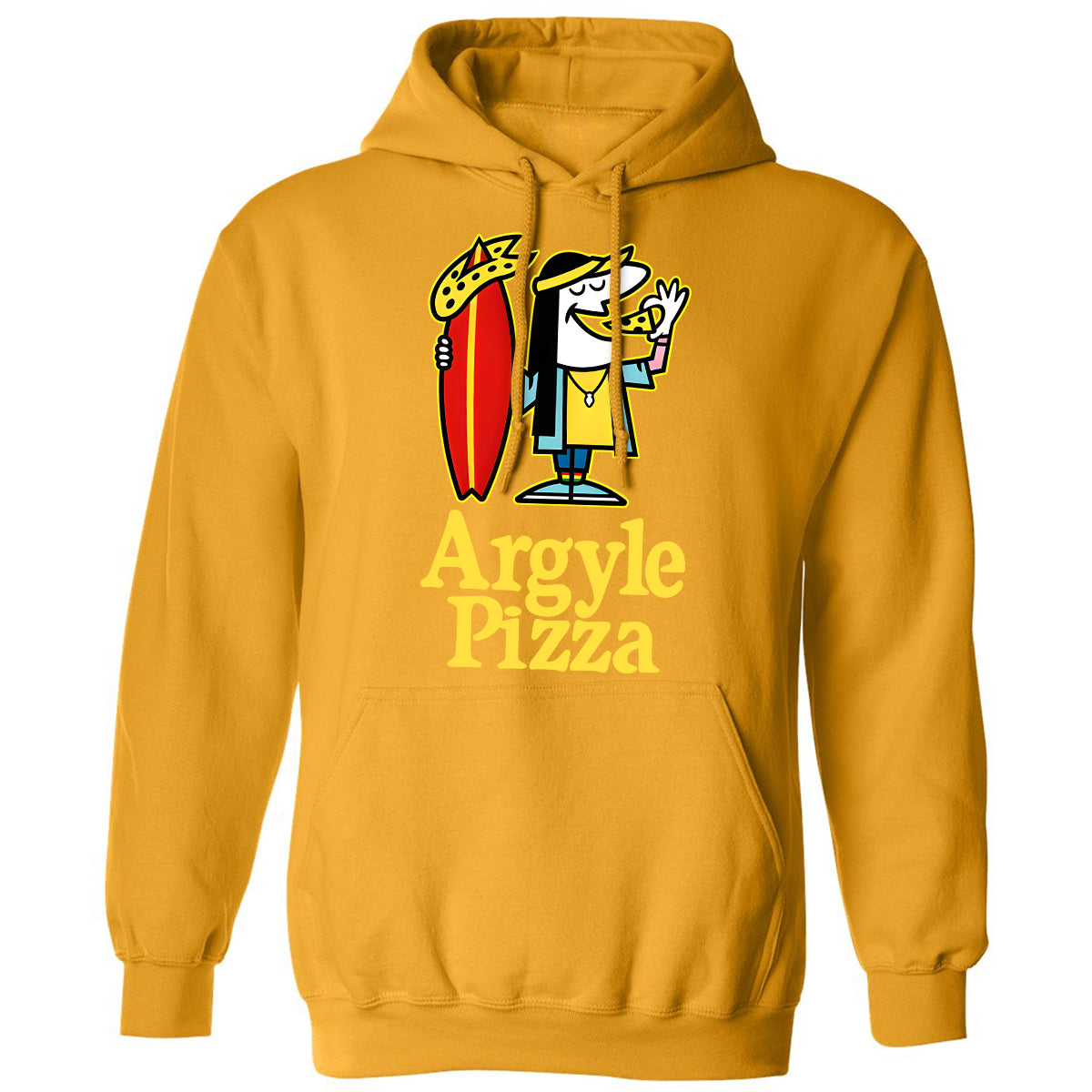 Classic Unisex Hoodie - 1XN2UTB9 - Gold - 12