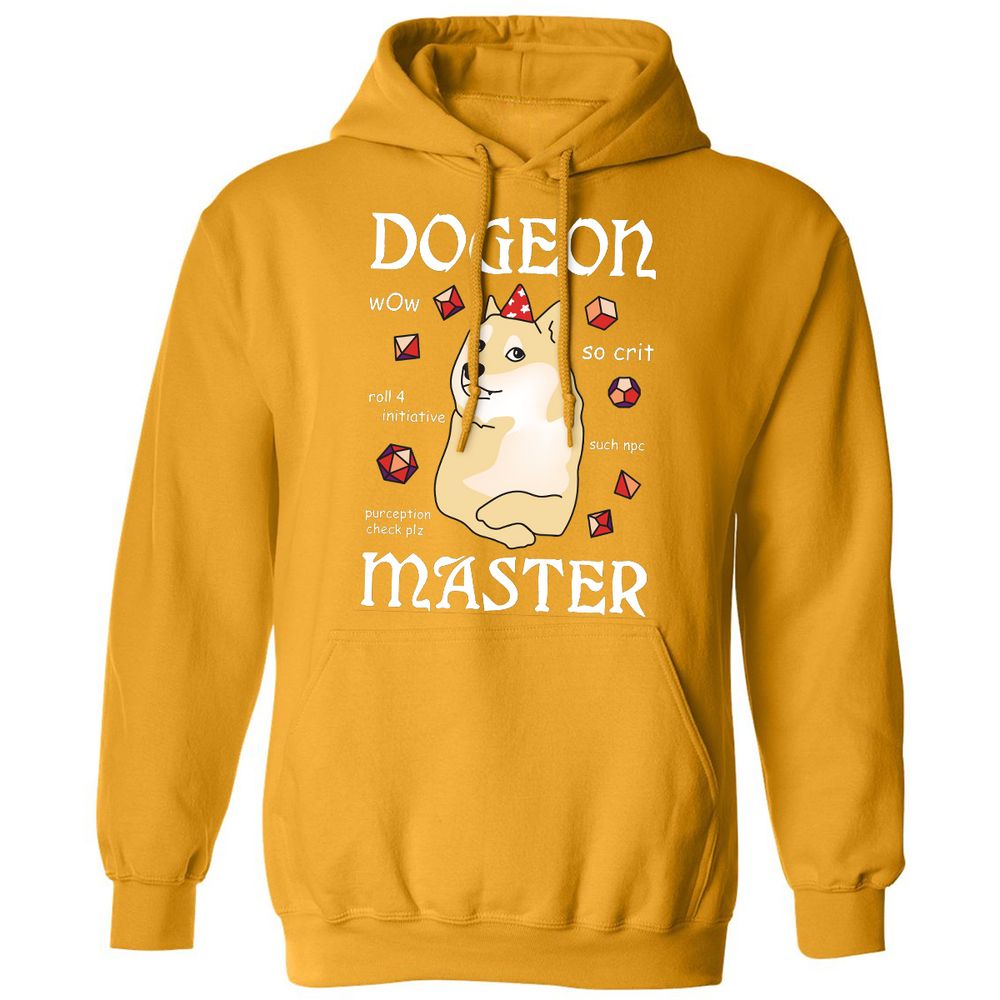 Classic Unisex Hoodie - 3XJ9NNBM - Gold - 12