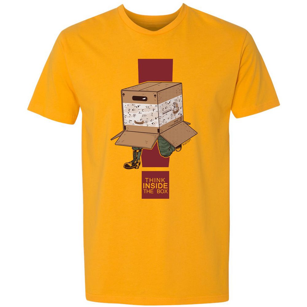 Premium Unisex T-Shirt - PL48BXP5 - Gold - 12