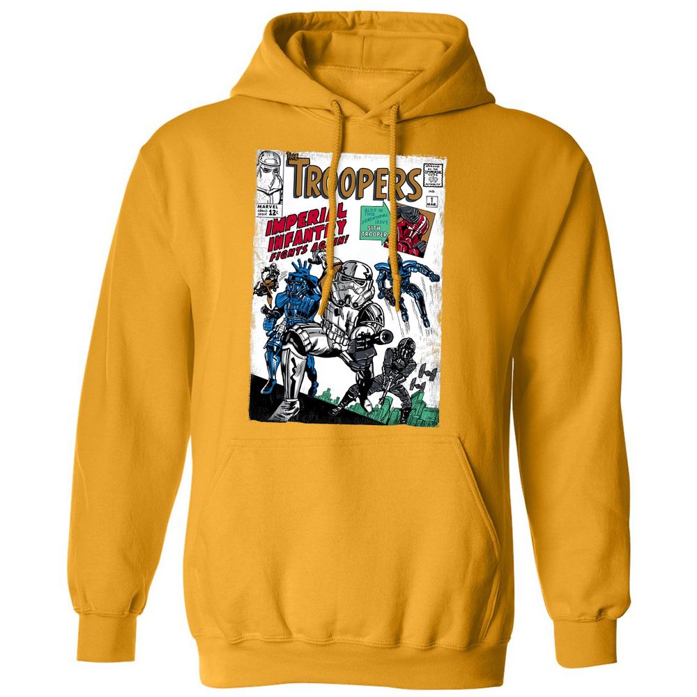 Classic Unisex Hoodie - UX3KKTC8 - Gold - 12