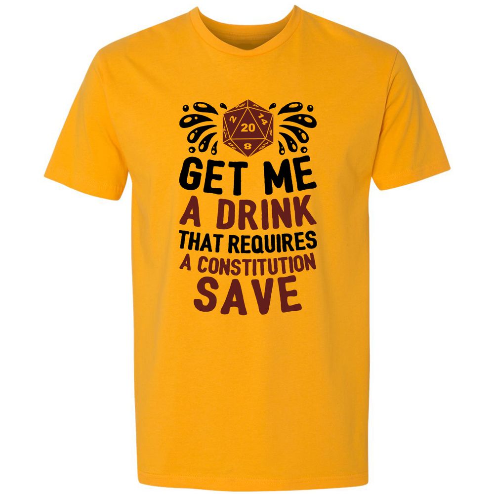 Premium Unisex T-Shirt - RJWYA5B2 - Gold - 12