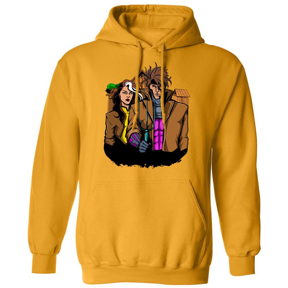 Classic Unisex Hoodie - 67VJ3GJ1 - Gold - 12