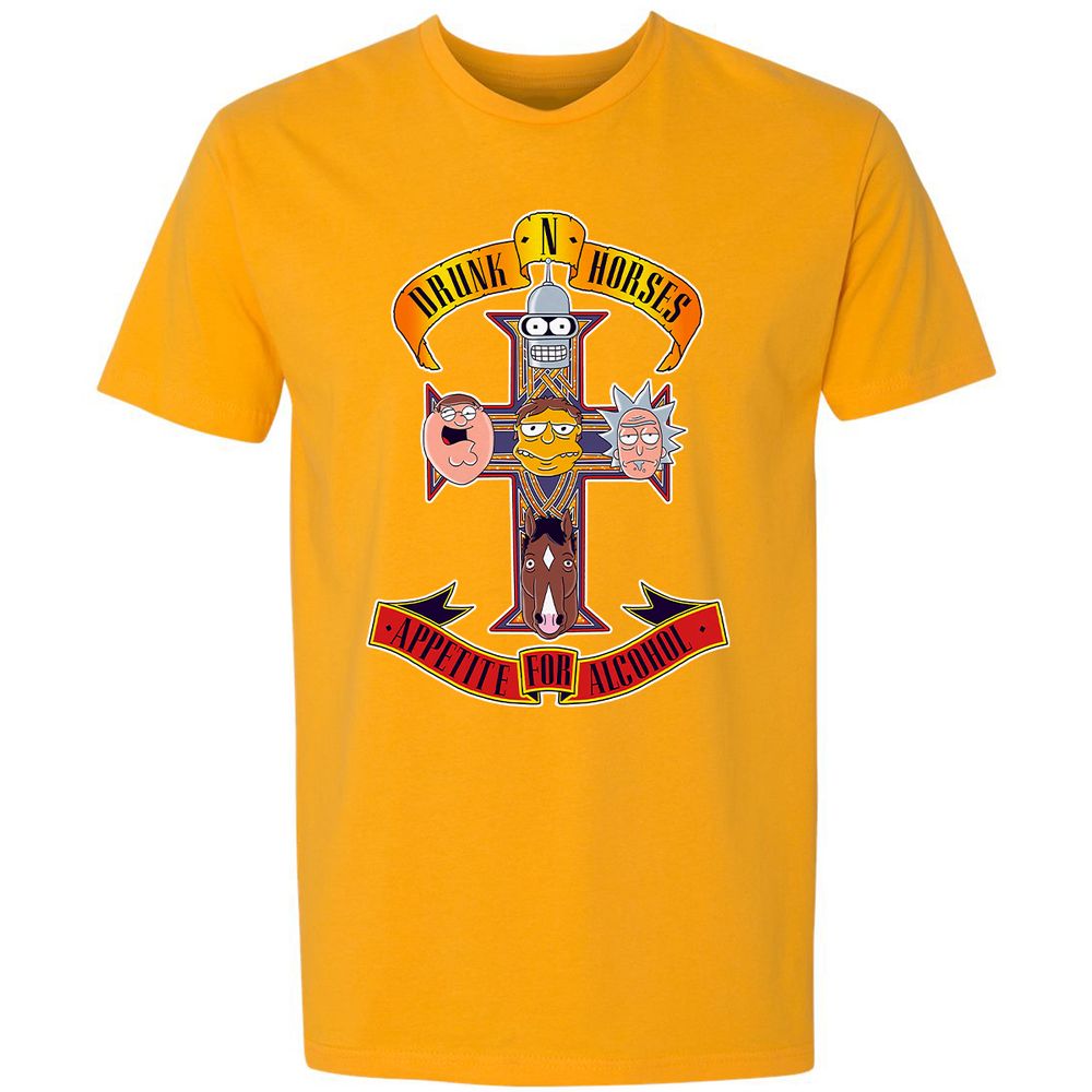 Premium Unisex T-Shirt - ET7JH3Y1 - Gold - 12