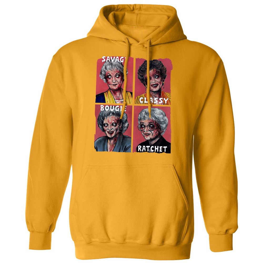 Classic Unisex Hoodie - 6FM9UL62 - Gold - 12