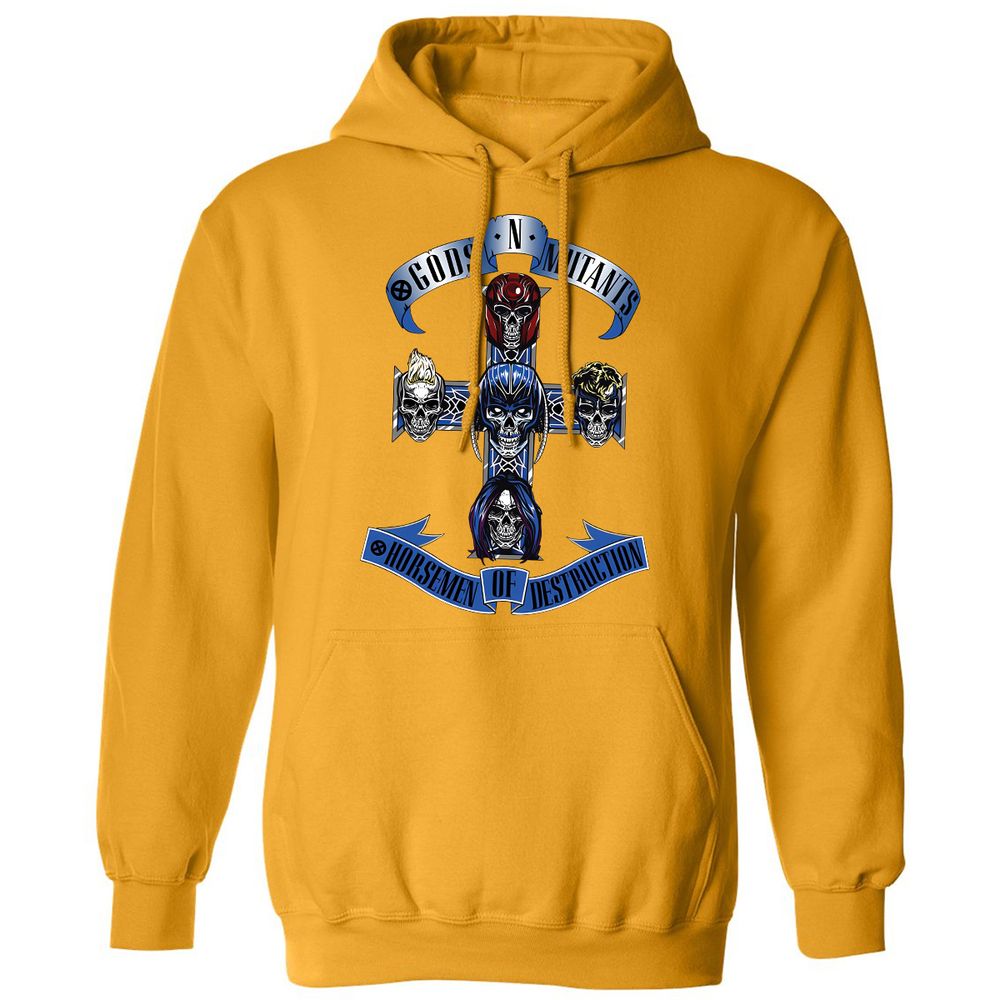 Classic Unisex Hoodie - QSLFD31U - Gold - 12