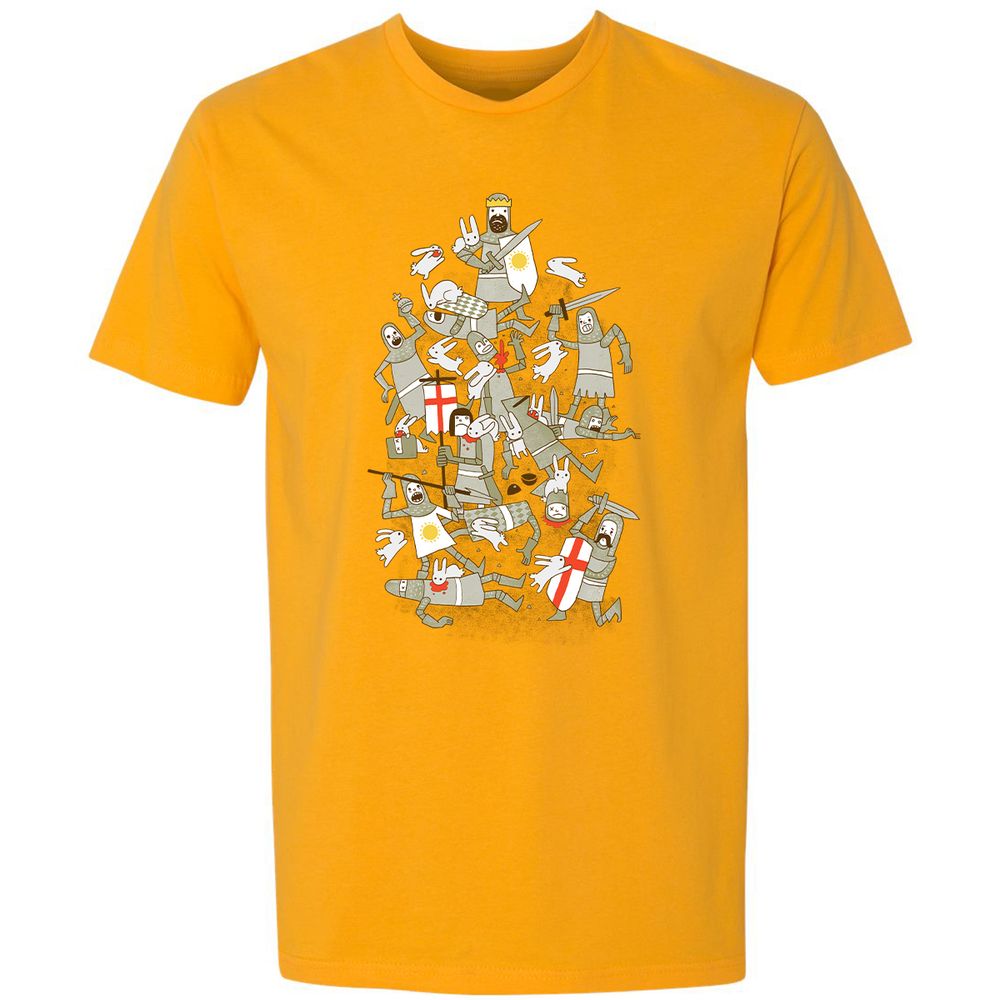 Premium Unisex T-Shirt - BHQDTTZW - Gold - 12