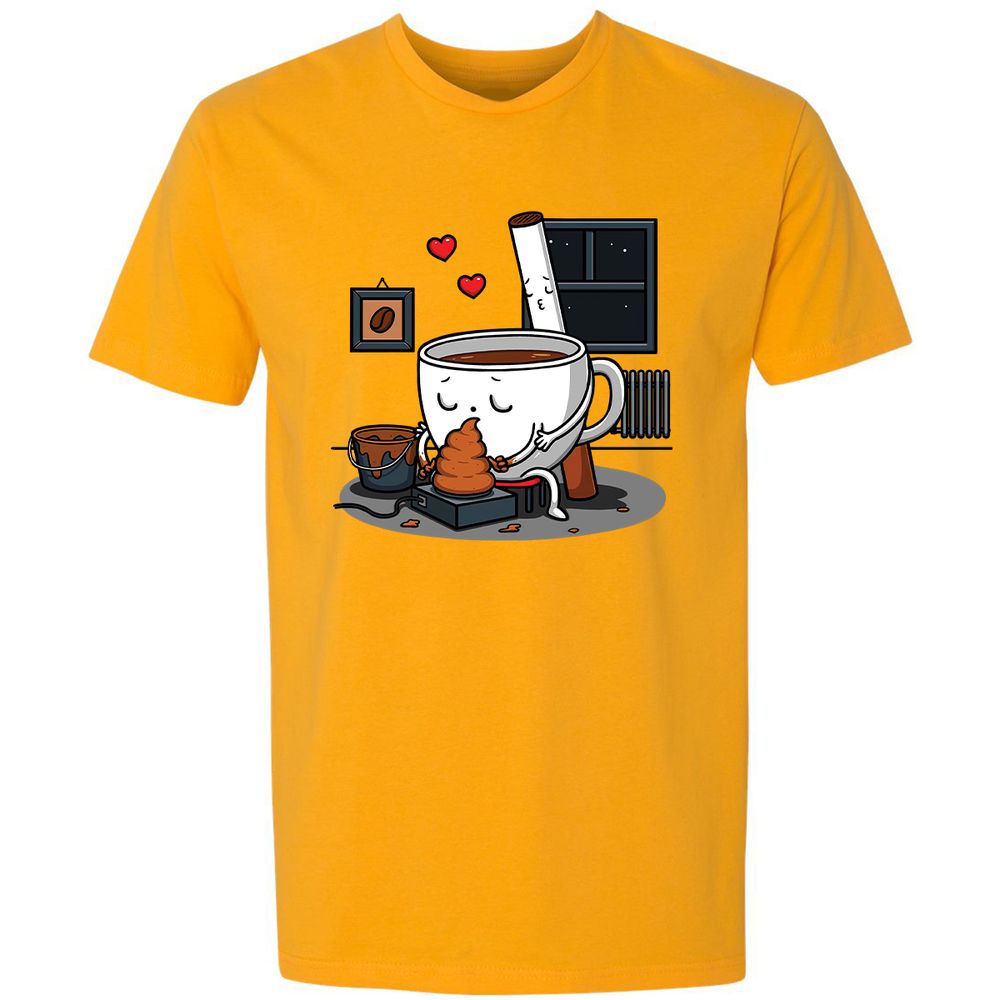 Premium Unisex T-Shirt - UXH3F2HC - Gold - 12