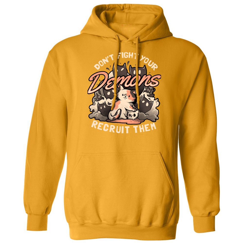 Classic Unisex Hoodie - TZMPX299 - Gold - 12