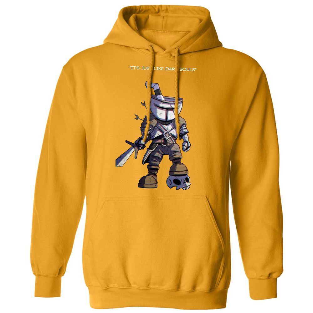 Classic Unisex Hoodie - C4C94ERE - Gold - 12